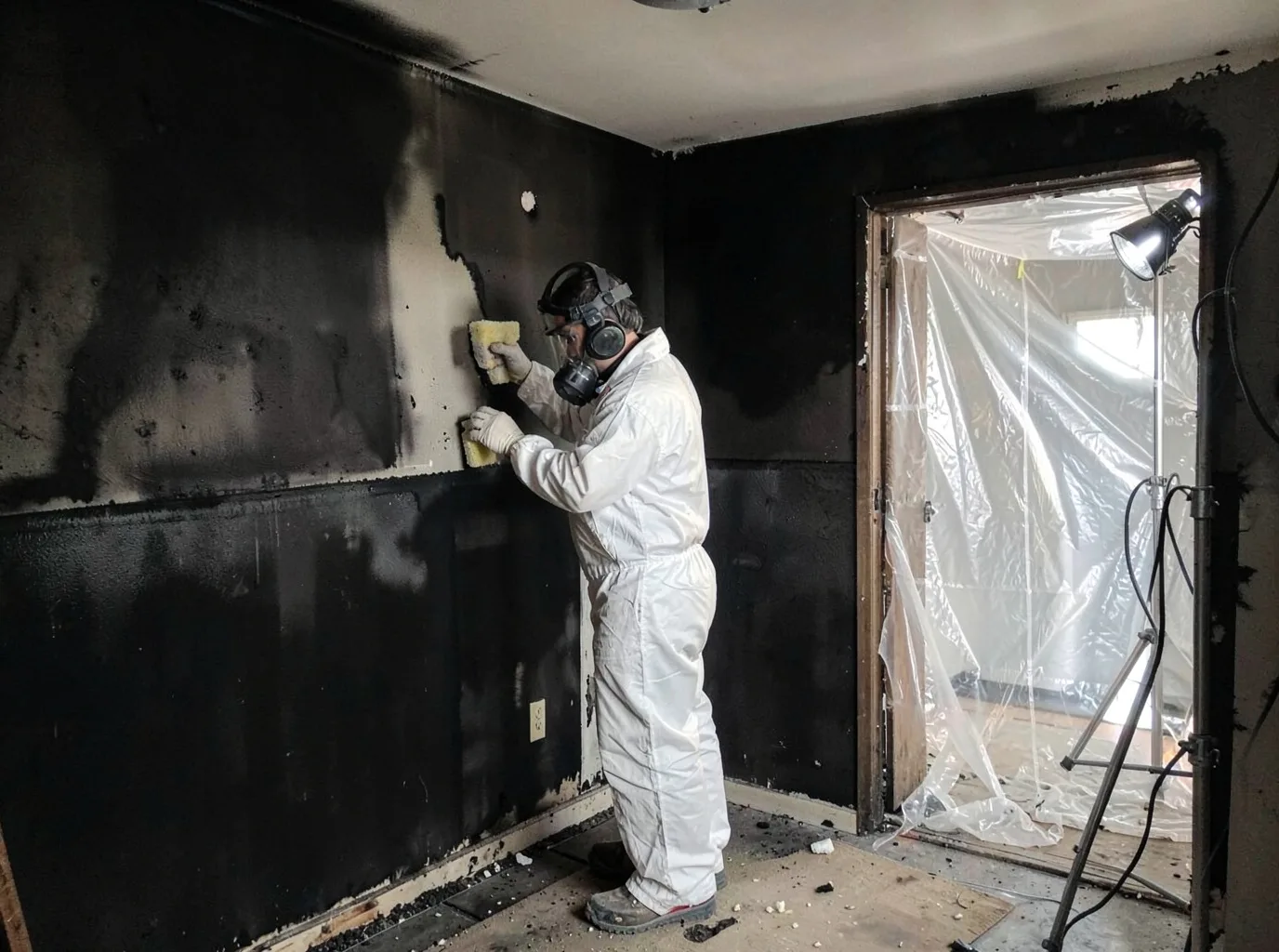 Fire Damage Restoration company in Curlew, WA